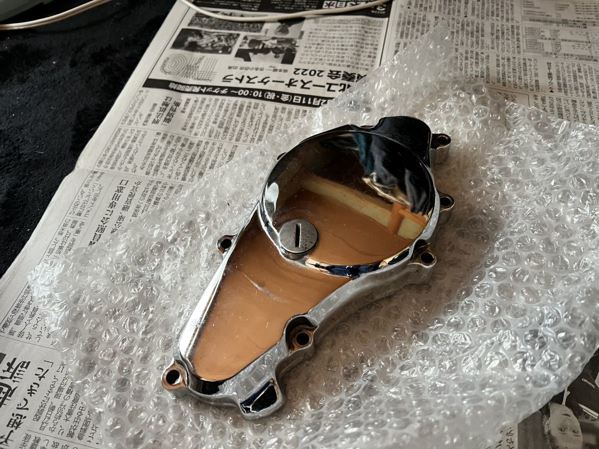 cbr400f cbx400f メッキ スターターカバー