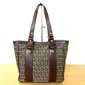 fendi ズッキーノ トートバッグのYahoo!オークション(旧ヤフオク!)の