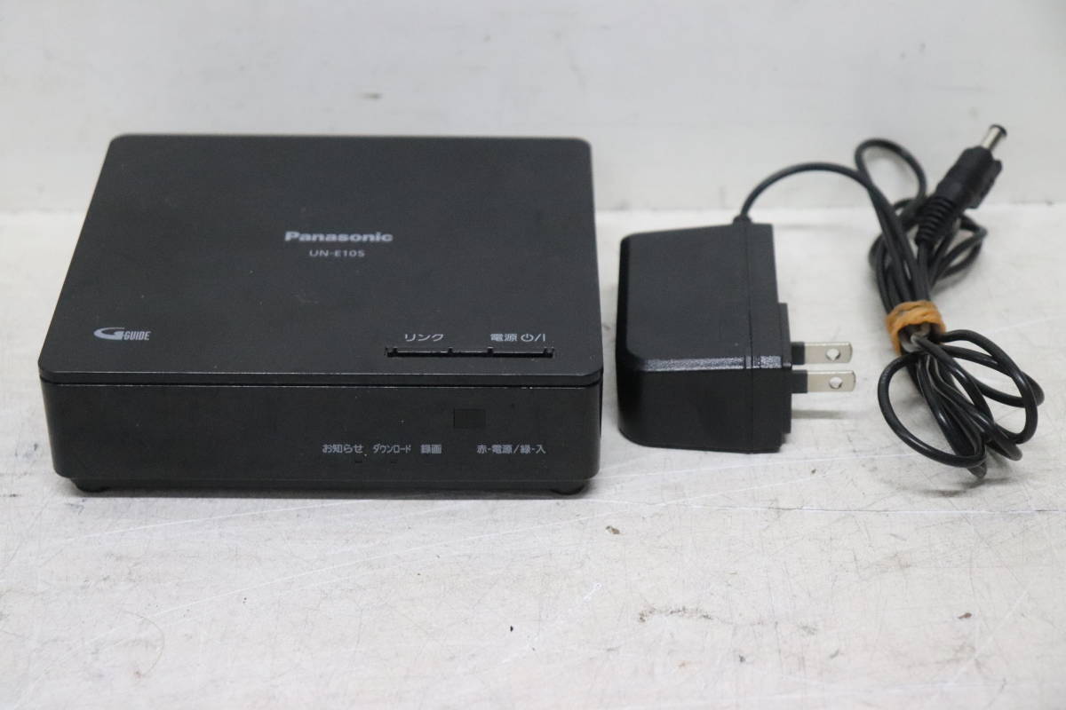 Y06/367 Panasonic パナソニック ポータブルTV用 チューナー UN-E10S 2020年製 ACアダプター付 HDMI画面表示OK 現状品