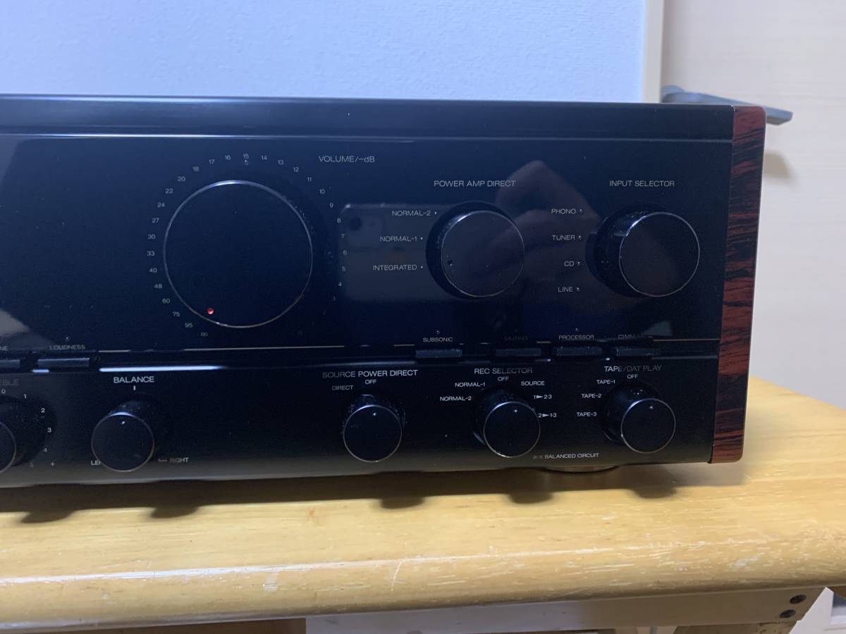 SANSUI AU-α607DR プリメインアンプ メンテナンス済 SANSUI プリメイン