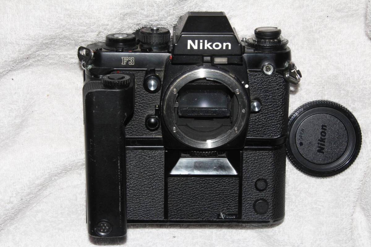 ニコン Nikon F3 アイレベル ボディ 179万番台 モータードライブ MD-4 
