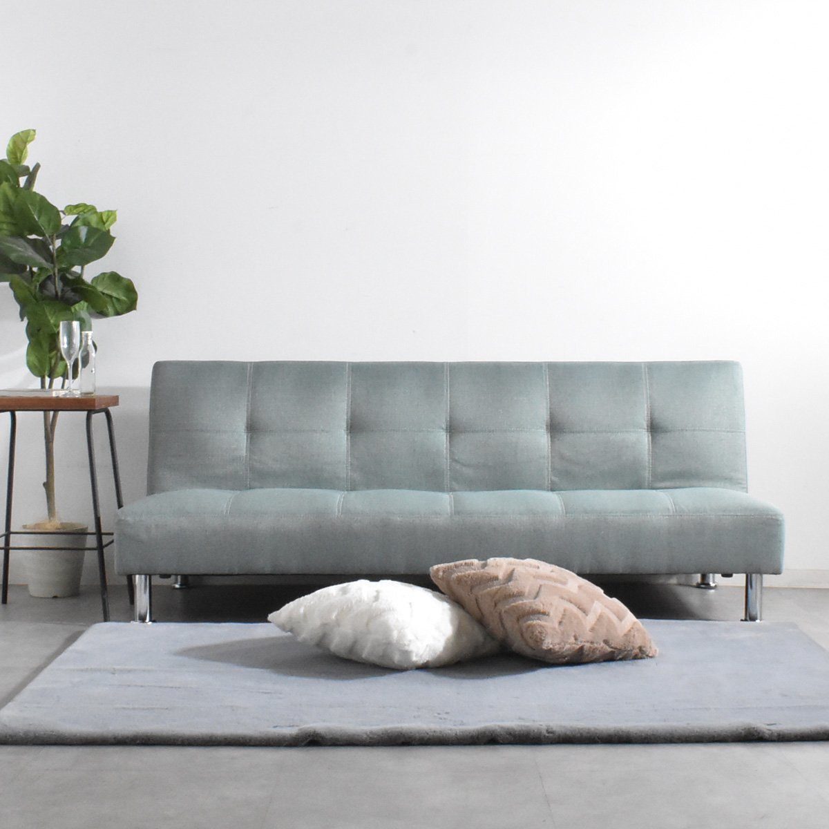 【限定送料無料】ファブリック布製リクライニング ソファベッド アウトレット家具 ソファー 3人掛け【新品 未使用 展示品】KEN0033215