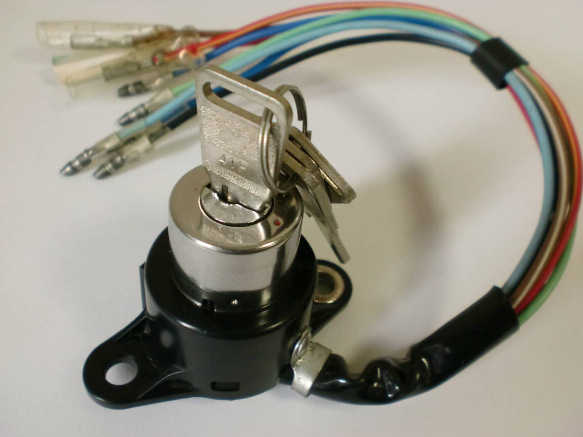 カブ純正メインキー 行灯カブ ６Ｖカブ【純正中古品】