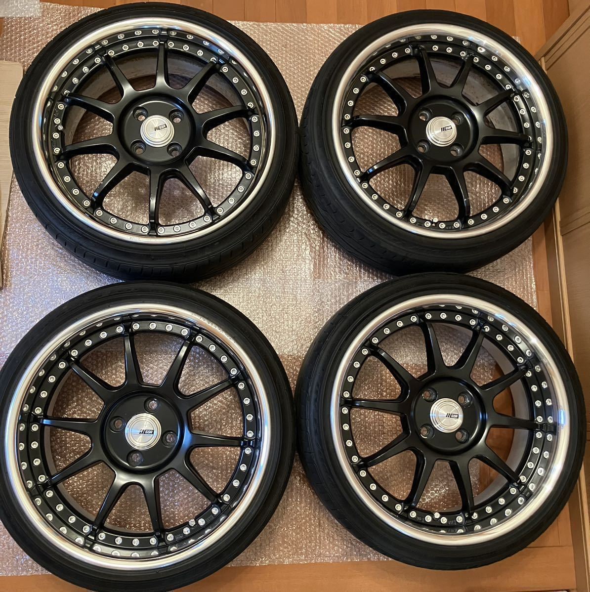 SSR Professor SP3R 195/40r17 7.5j +43 +55 4H PCD100 17インチ 4本 