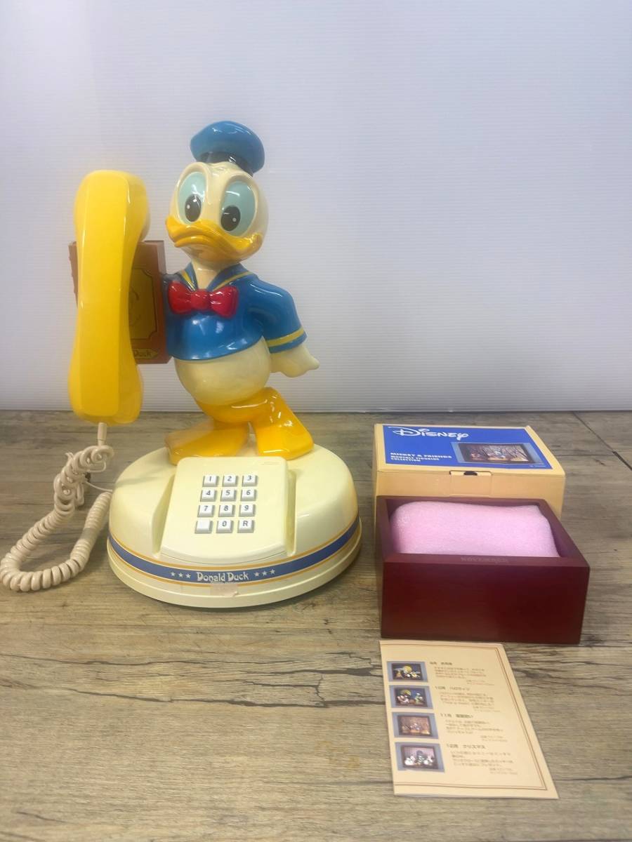  マンスリーフィギュア付き 神田通信工業 電話機 ディズニー ドナルドダック DK-650K 全高約38cm プッシュダイヤル 85年現状品(ディズニー)｜売買されたオークション情報、yahooの商品情報をアー その他