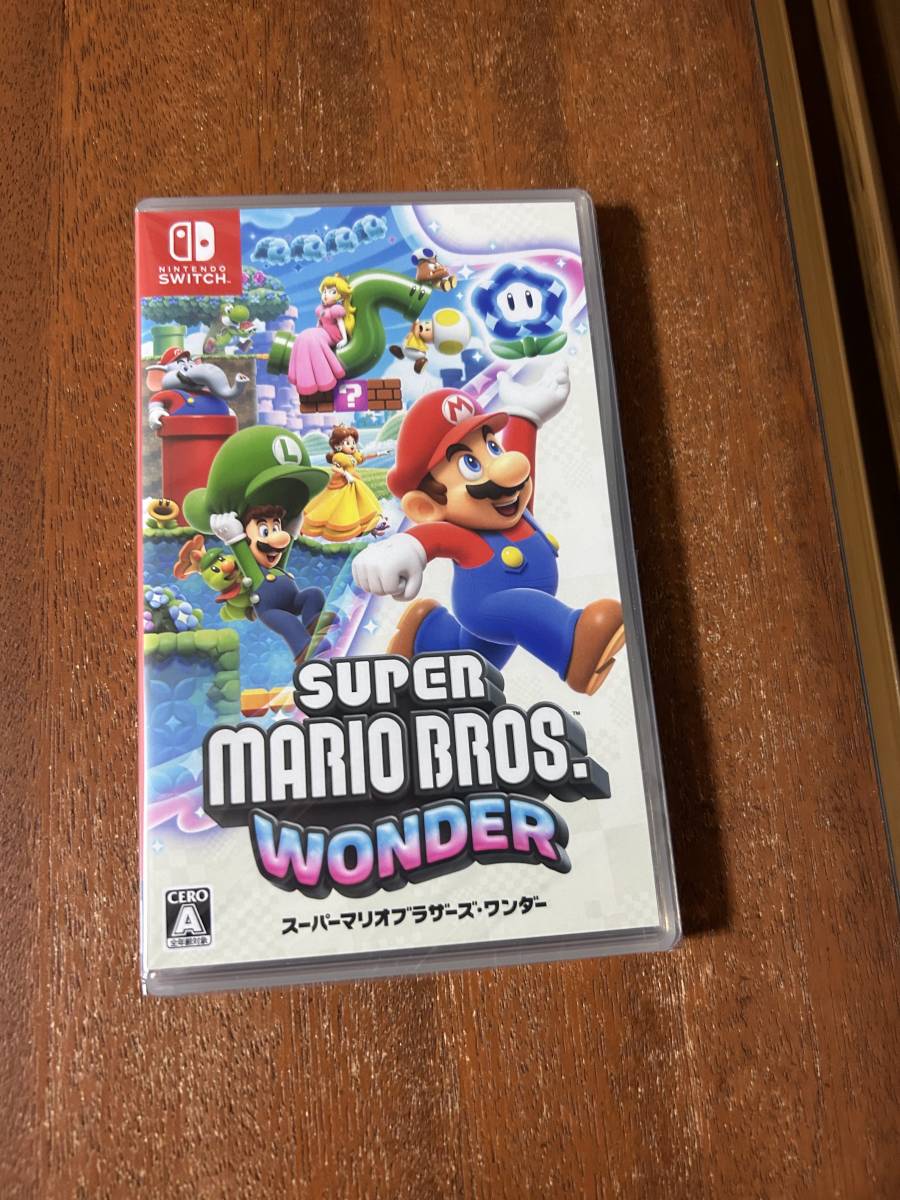 未開封 ニンテンドースイッチソフト　スーパーマリオブラザーズ・ワンダー