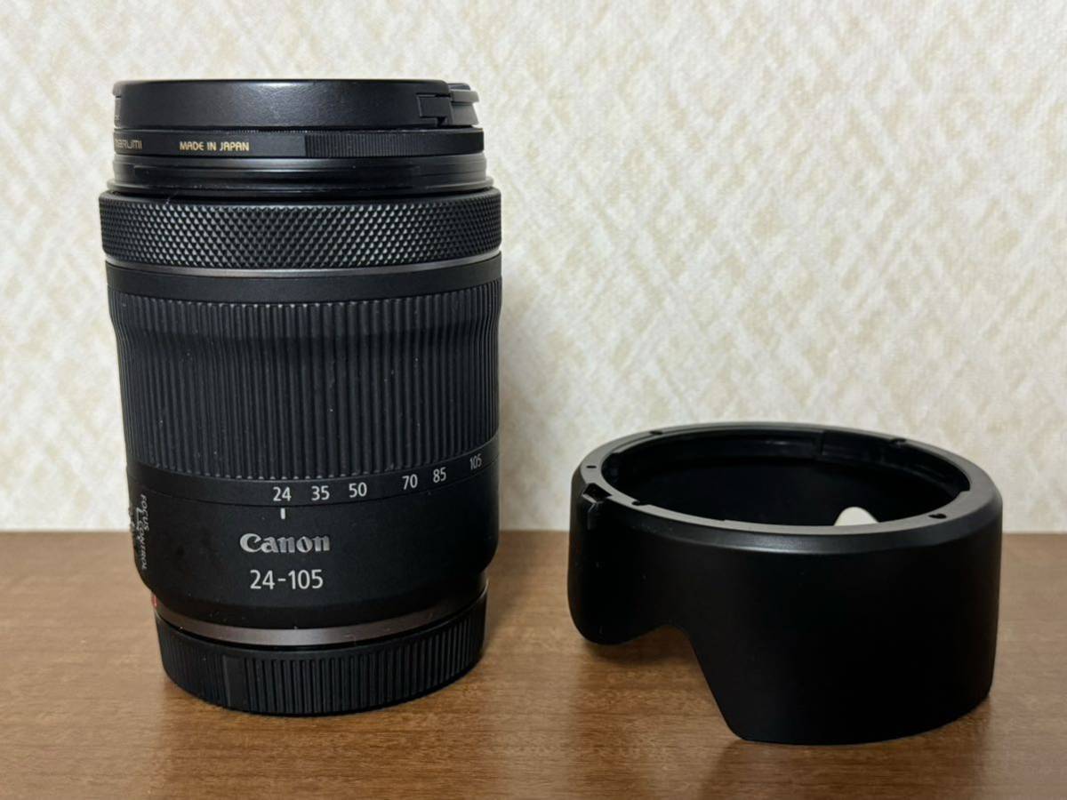 キャノン RF24-105mm F4-7.1 IS STM 中古 レンズプロテクター 社外 