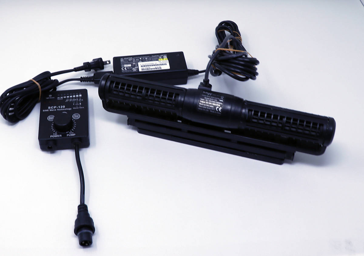 中古 美品 最適な波・水流 最新型 CoralBox Jebao SCP120 ( CP40 CP120