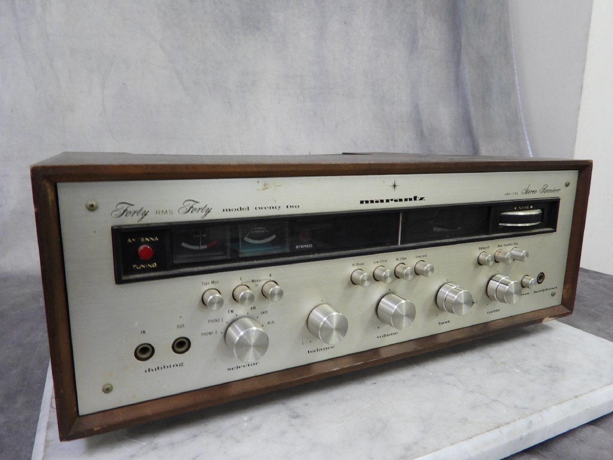 ☆ marantz マランツ model 22J FM/AMレシーバー型プリメインアンプ