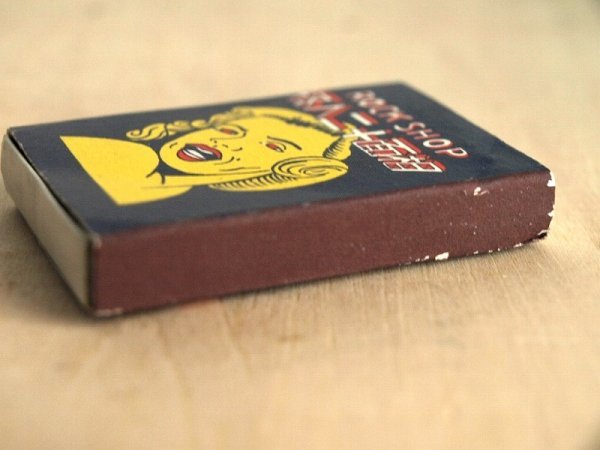 マッチ箱　昭和レトロ　レア物 怪人二十面相 ROCKSHOP マッチ箱 昭和レトロ 雑貨 ヴィンテージ D5