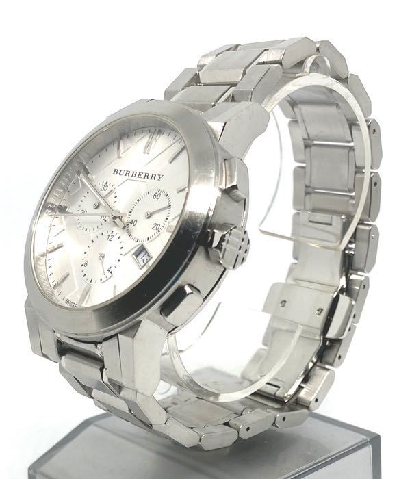☆BURBERRYバーバリー☆BU9350☆クロノグラフ☆クオーツ☆稼働品