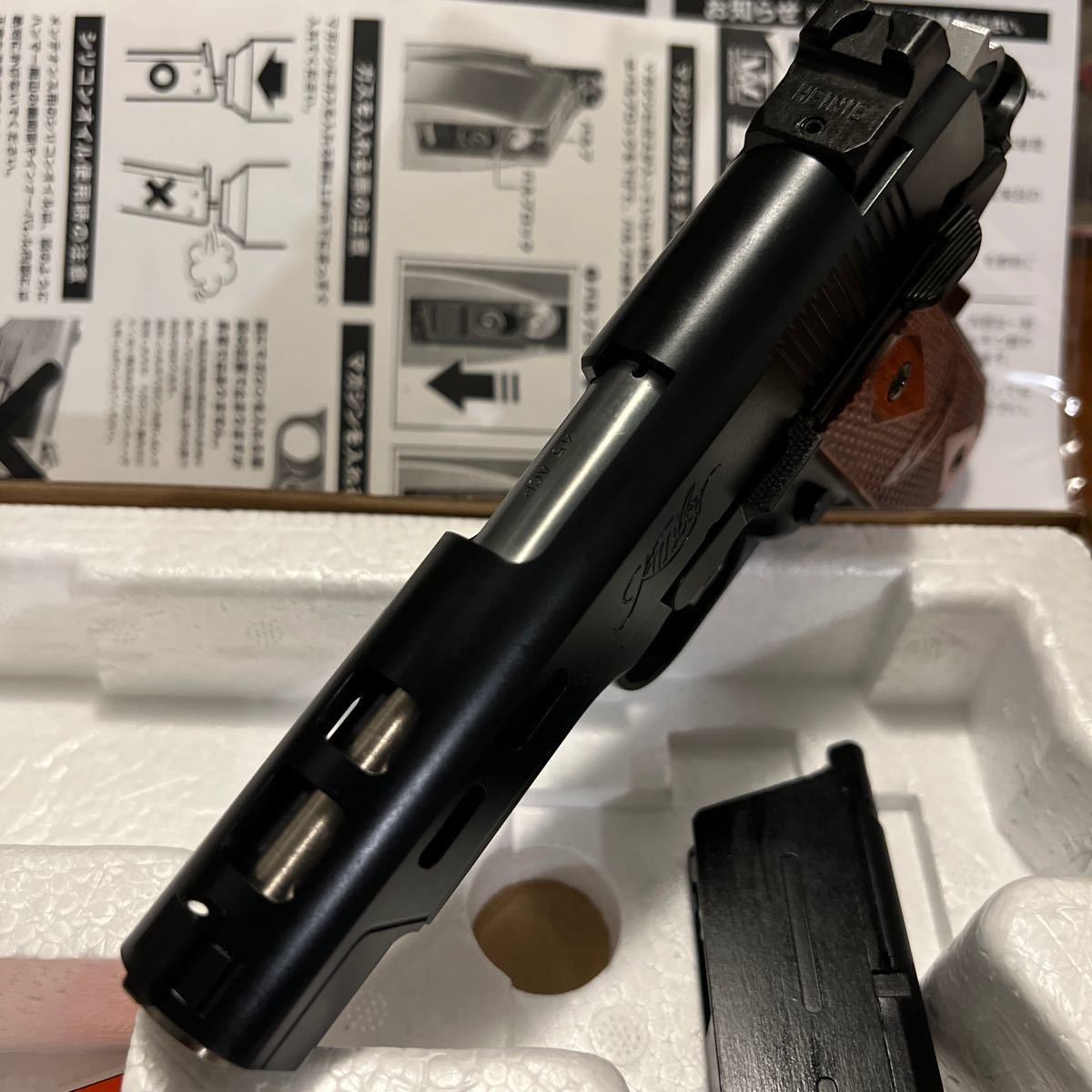 WA プロキャリーカスタム／ウッドグリップ　ウエスタンアームズ_7