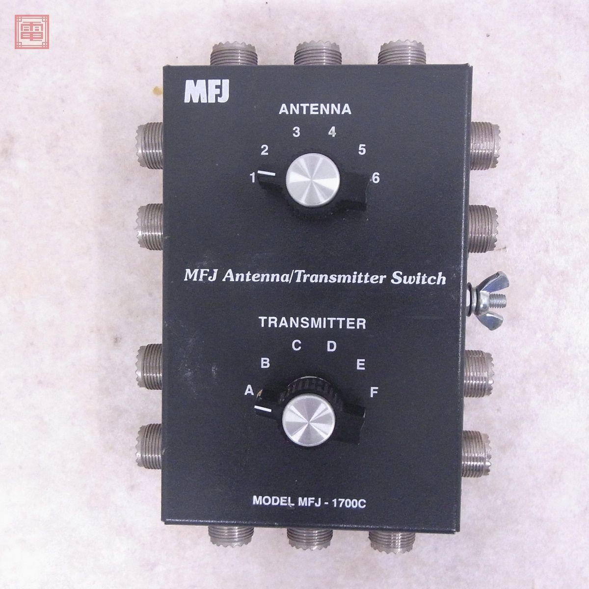 ☆しん MFJ 6回路 同軸切替器 MFJ-1700B（現状渡し）☆ JACOM e_shop