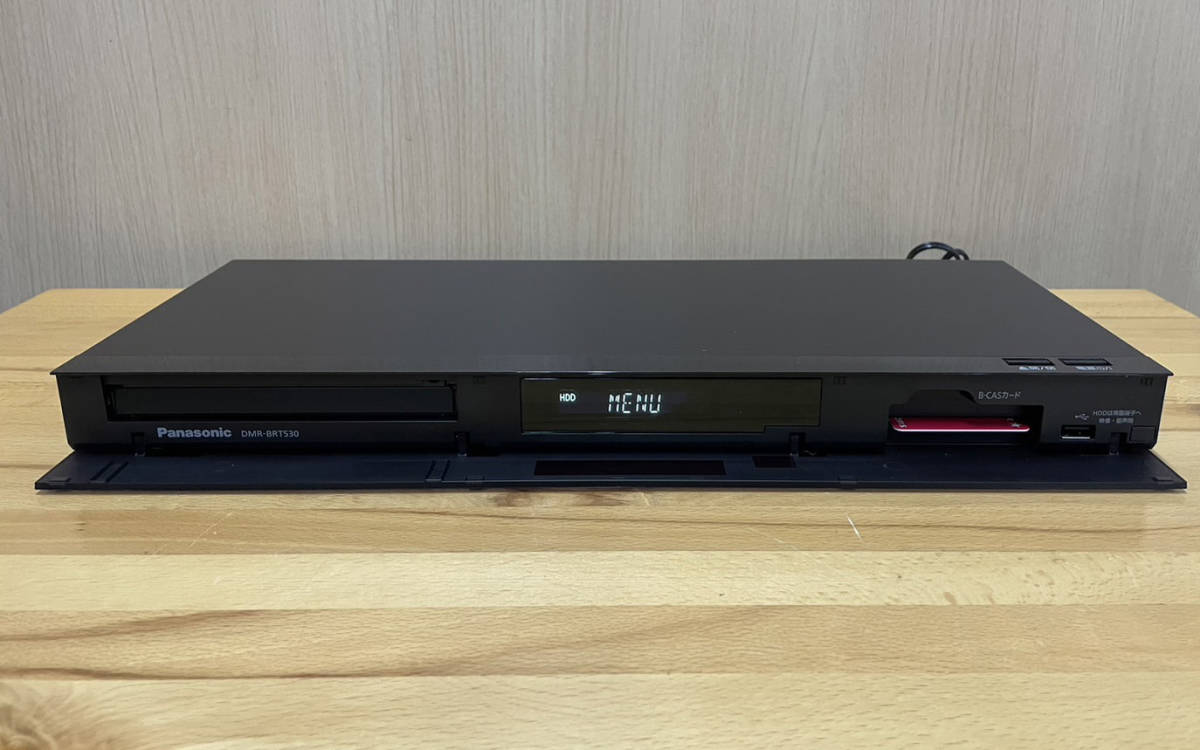 1000円スタート！Panasonic 500GB 3チューナー ブルーレイレコーダー