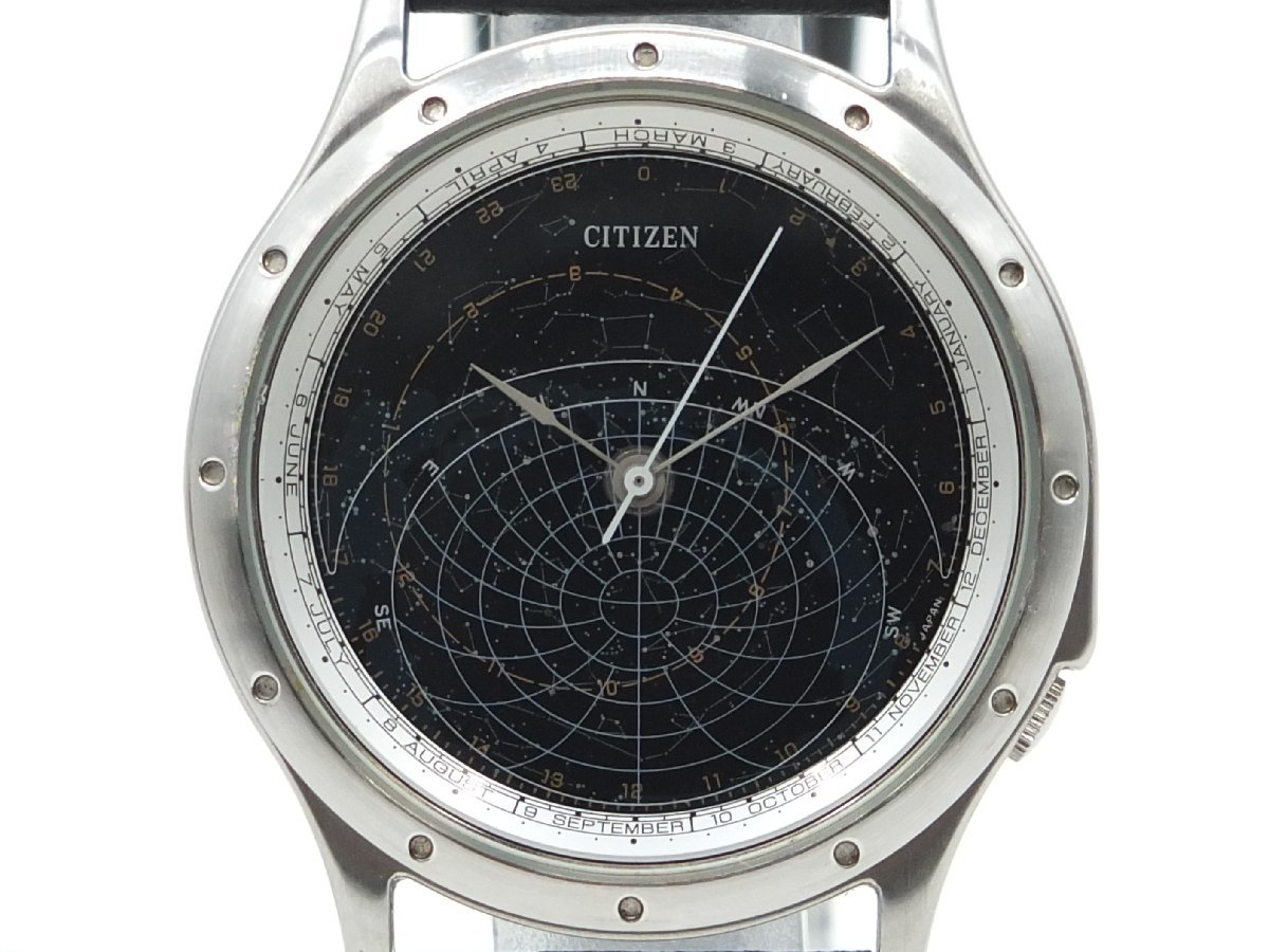 z25292】CITIZEN シチズン コスモサイン 4390-432606Y 天文時計 腕時計