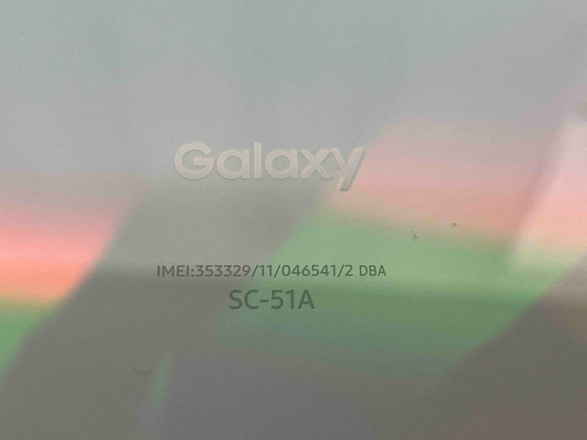 ジャンク docomo SC-51A Galaxy S20 5G 128GB SIMロック解除済