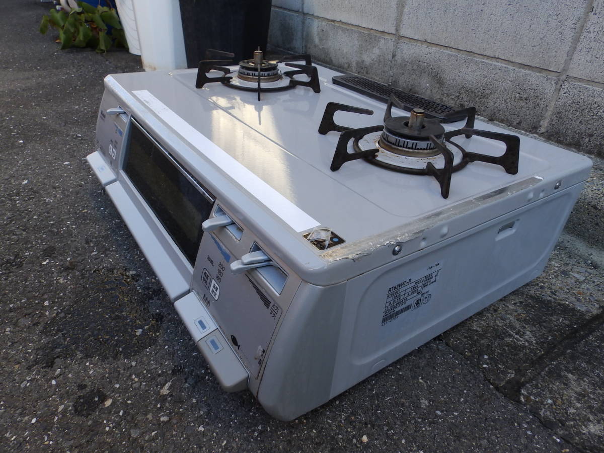 Rinnai ガステーブル RT63VHT-R 12A13A 都市ガス 中古！
