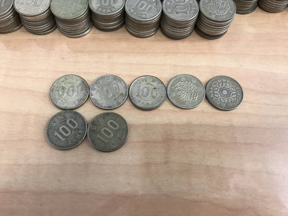 100円銀貨(鳳凰・稲・東京オリンピック記念)｜大阪梅田の宝スタンプコイン 額面