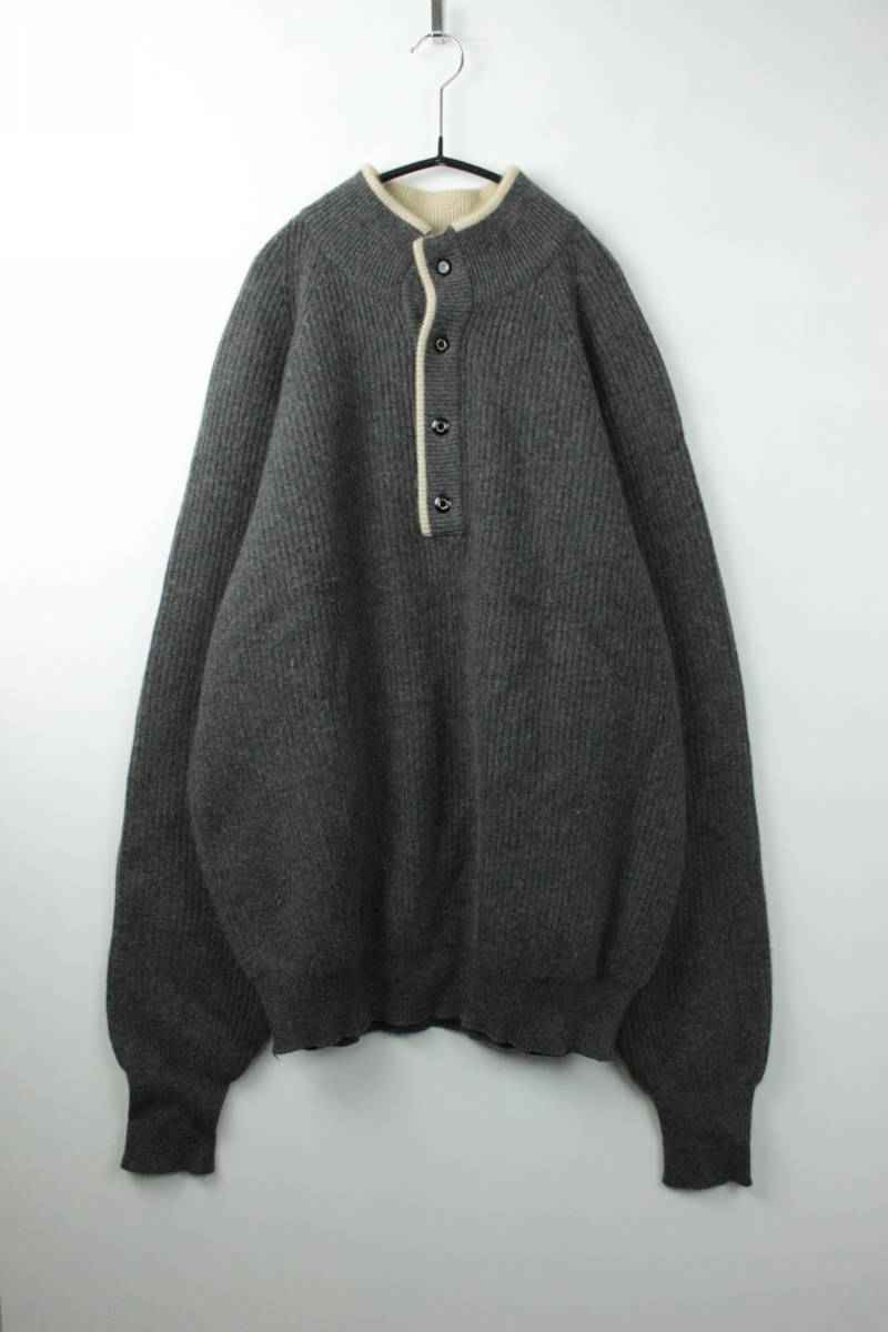 N338 Buyan カシミヤ100% カシミヤセーター ニットセーター グレー 灰 