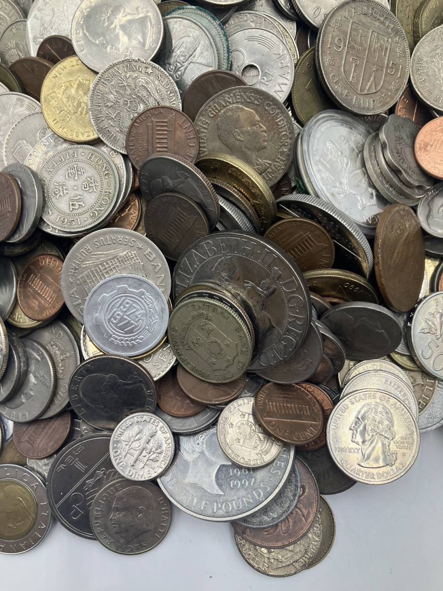 四*季様 古銭 まとめ 大量 総重量約4.5kg 硬貨 貨幣 外国銭 海外銭 コ 四*季様 古銭 まとめ 大量 総重量約4.5kg 硬貨 貨幣 外国銭 海外銭 コ