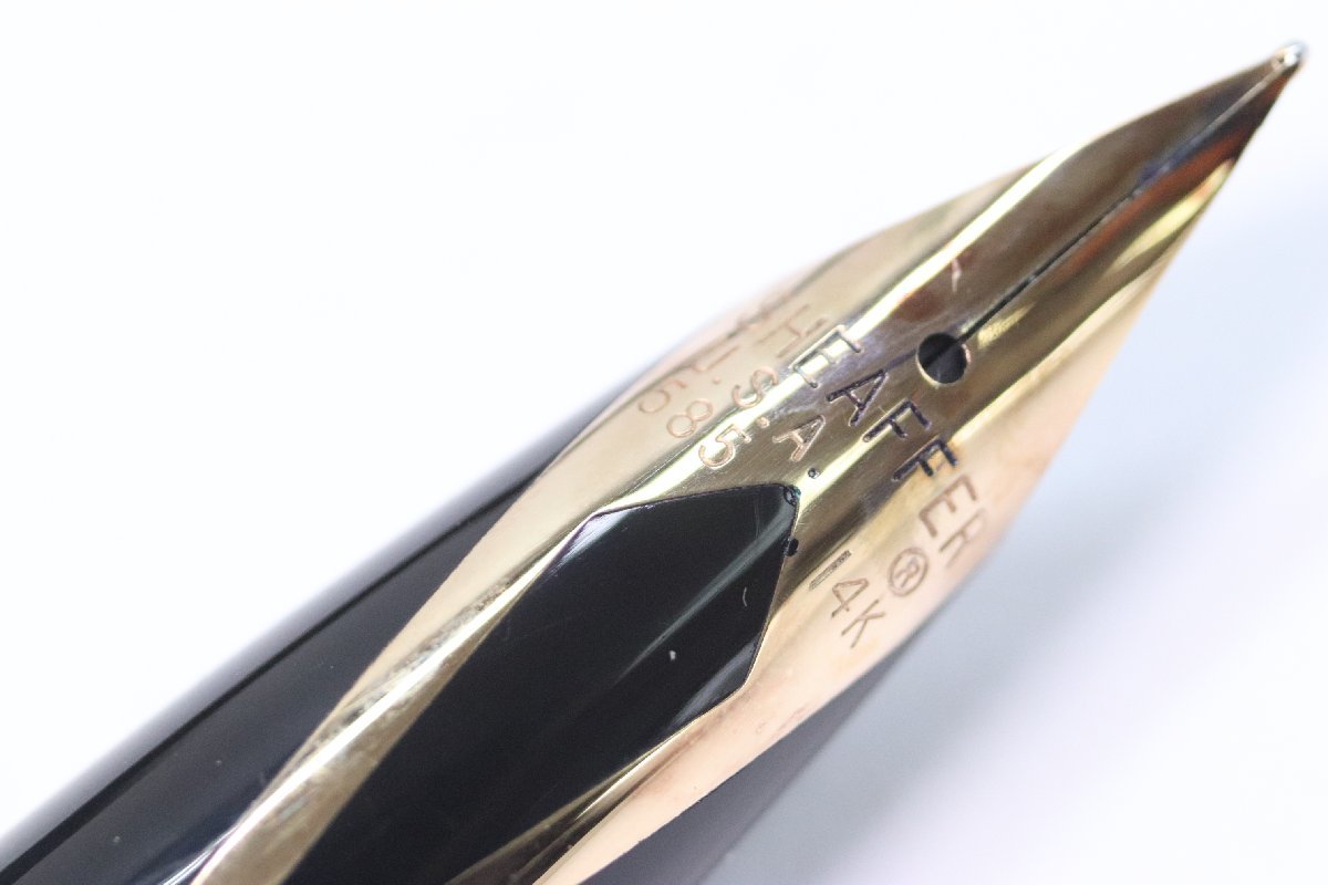 SHEAFFER シェーファー 万年筆 ペン先 14K 585 刻印 ゴールドカラー 箱