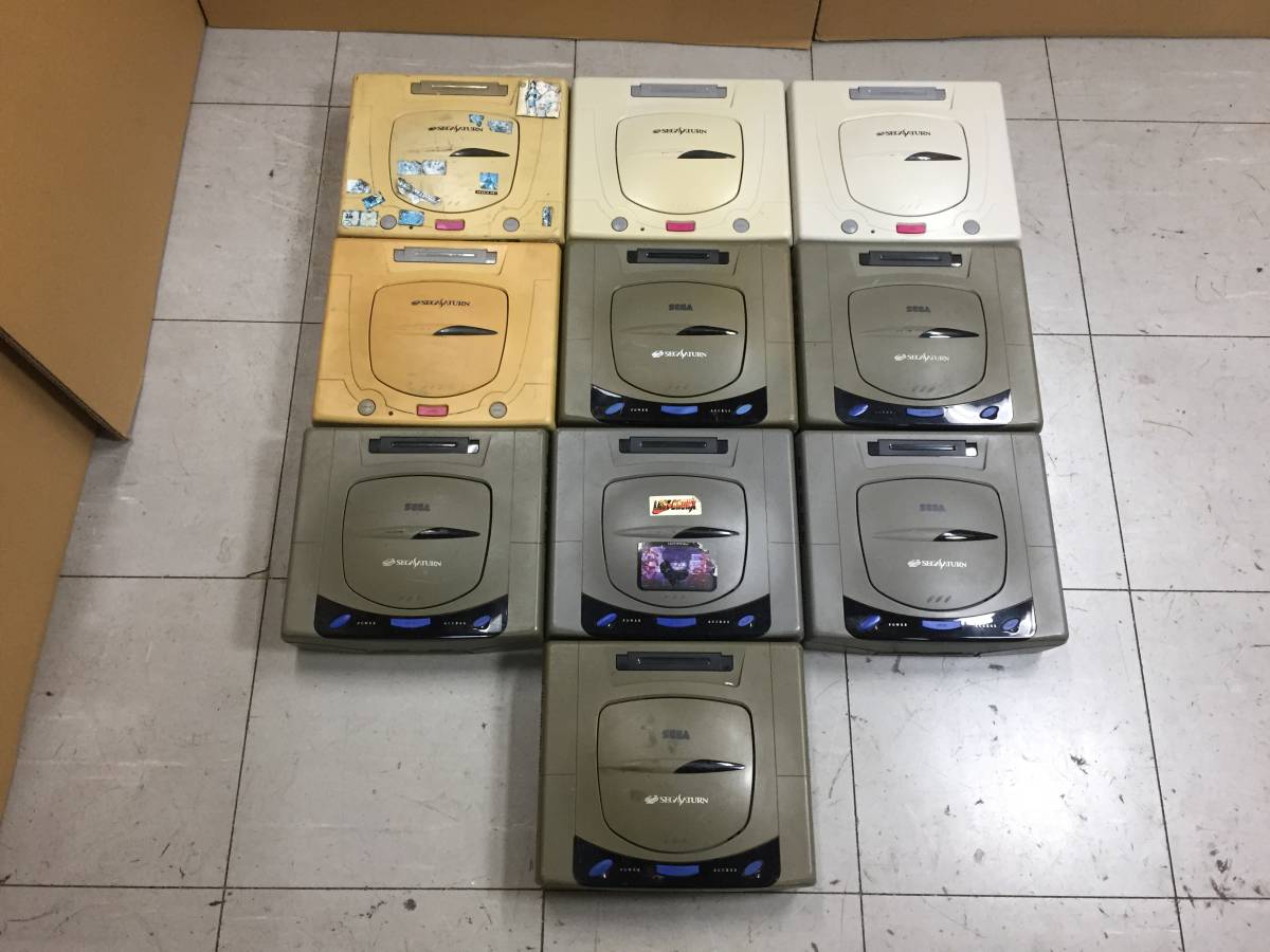 セガサターン 本体 x10台 サターン SS ジャンク品 /12 ジャンク品