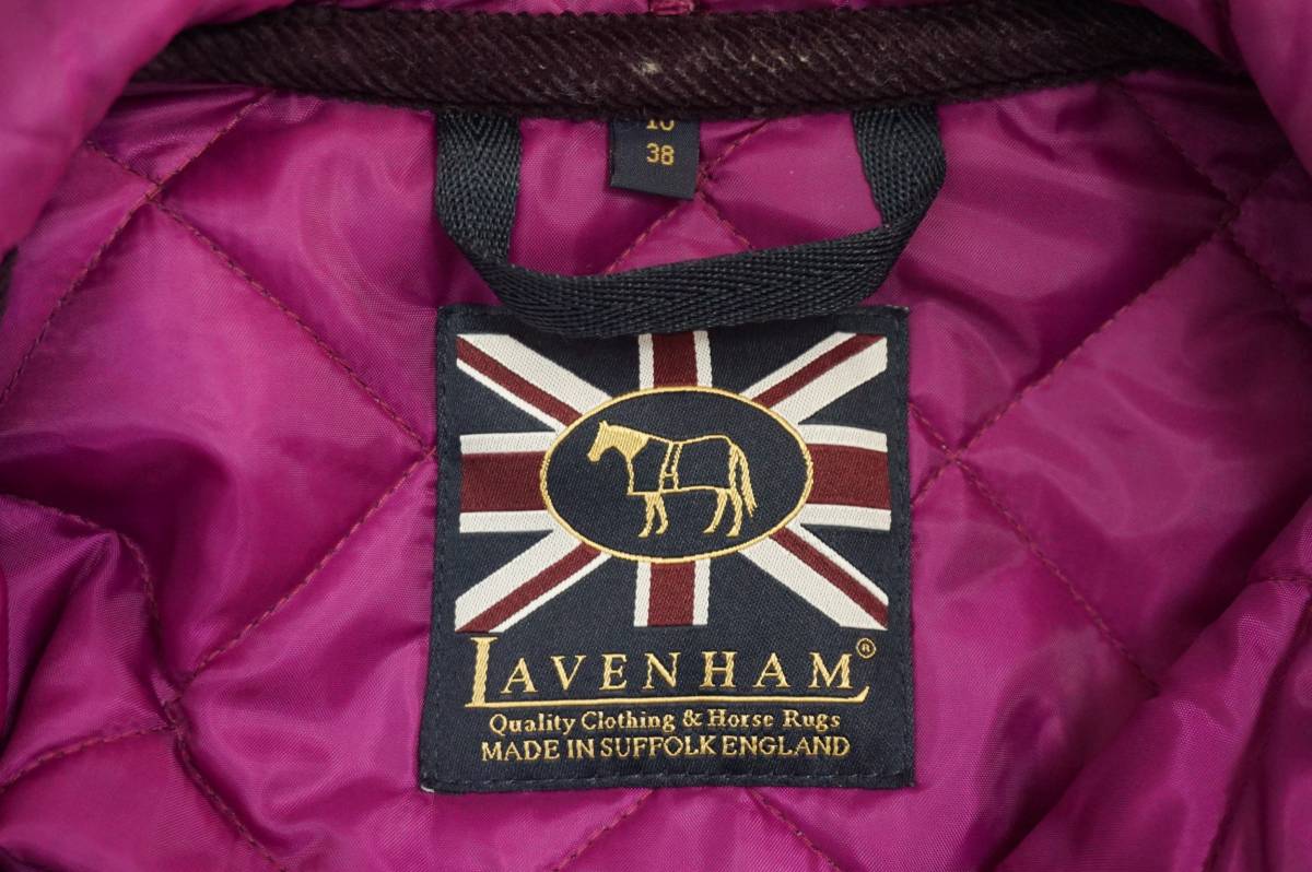 A041 LAVENHAM イングランド製 ラベンハム キルティングジャケット 