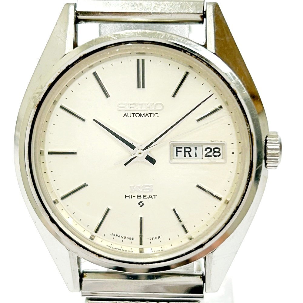 1円スタート】SEIKO セイコー 5626-7113 キングセイコー ハイビート SS