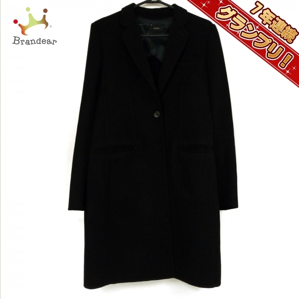 ジョセフ JOSEPH サイズ38 L - 黒 レディース 長袖/カシミヤ混/冬 美品 