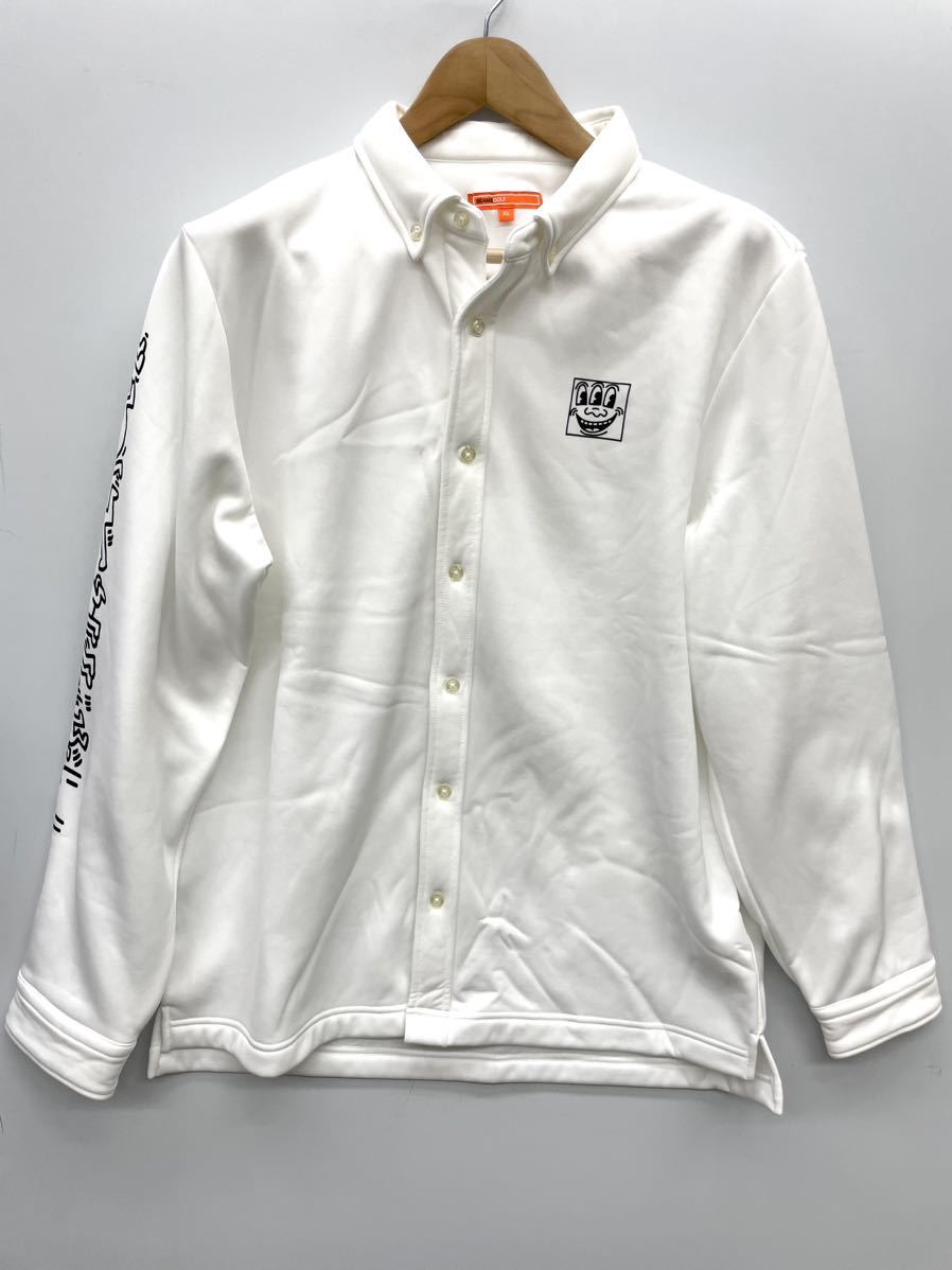 ☆新品☆BEAMS GOLF×Keith Haring 総柄 モックネック L - メルカリ