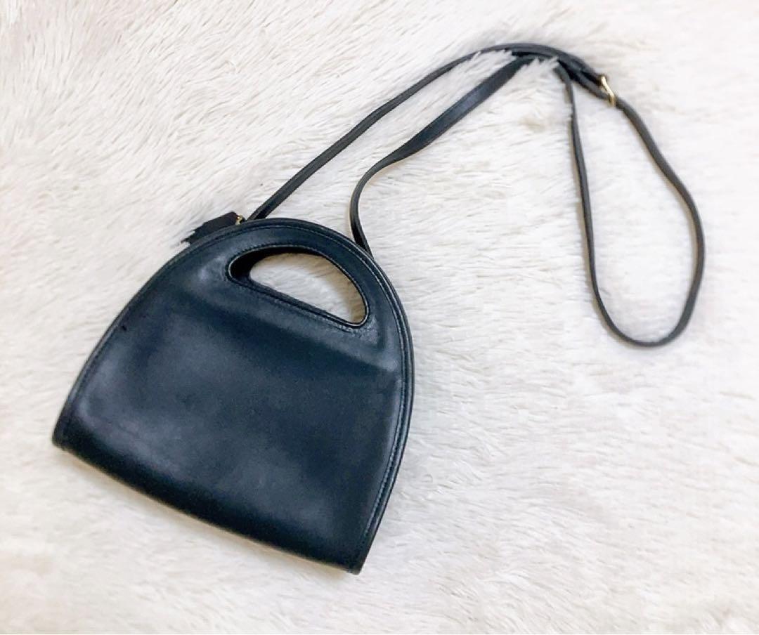 綺麗COACH オールドコーチ ショルダーバッグ ハーフムーン 9942