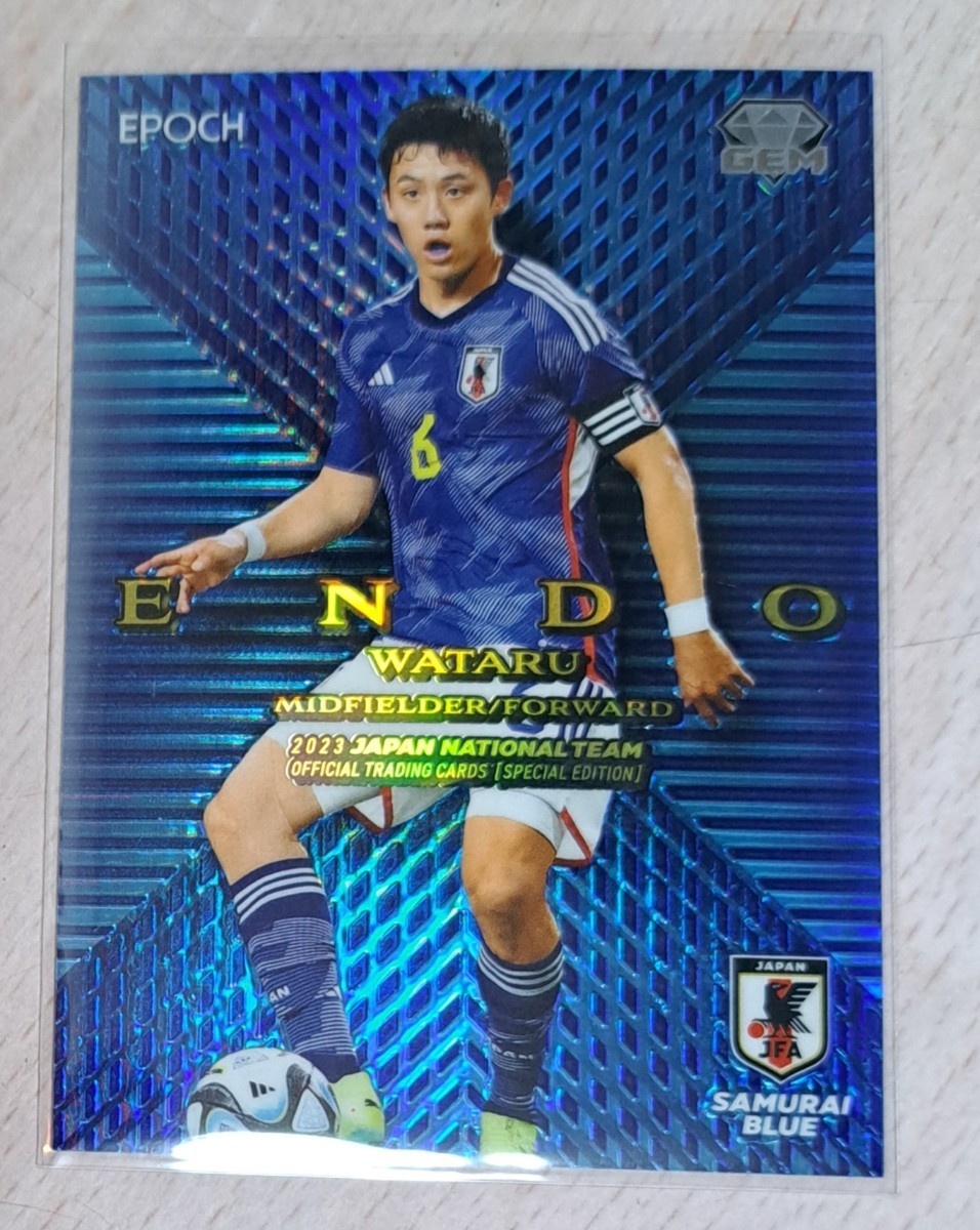 EPOCH 2023 サッカー日本代表 新品未開封1ボックス シュリンク付き