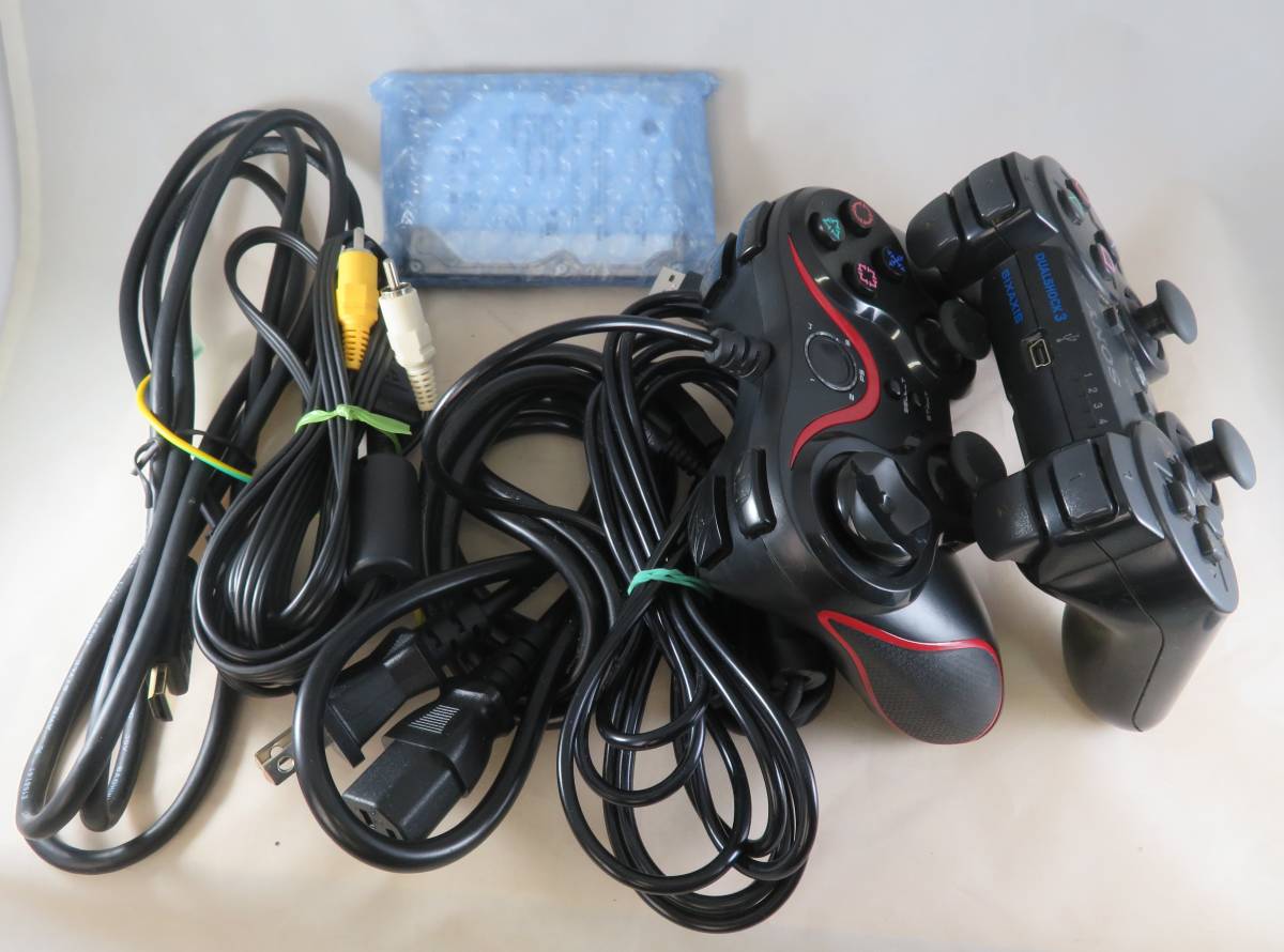 実働品・フルセット】PS-3 初期タイプ CECHA00 320GB FW4.90 《美品 
