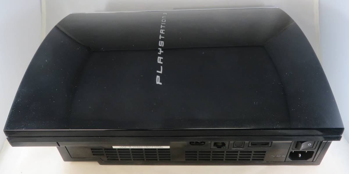 実働品・フルセット】PS-3 初期タイプ CECHA00 320GB FW4.90 《美品 