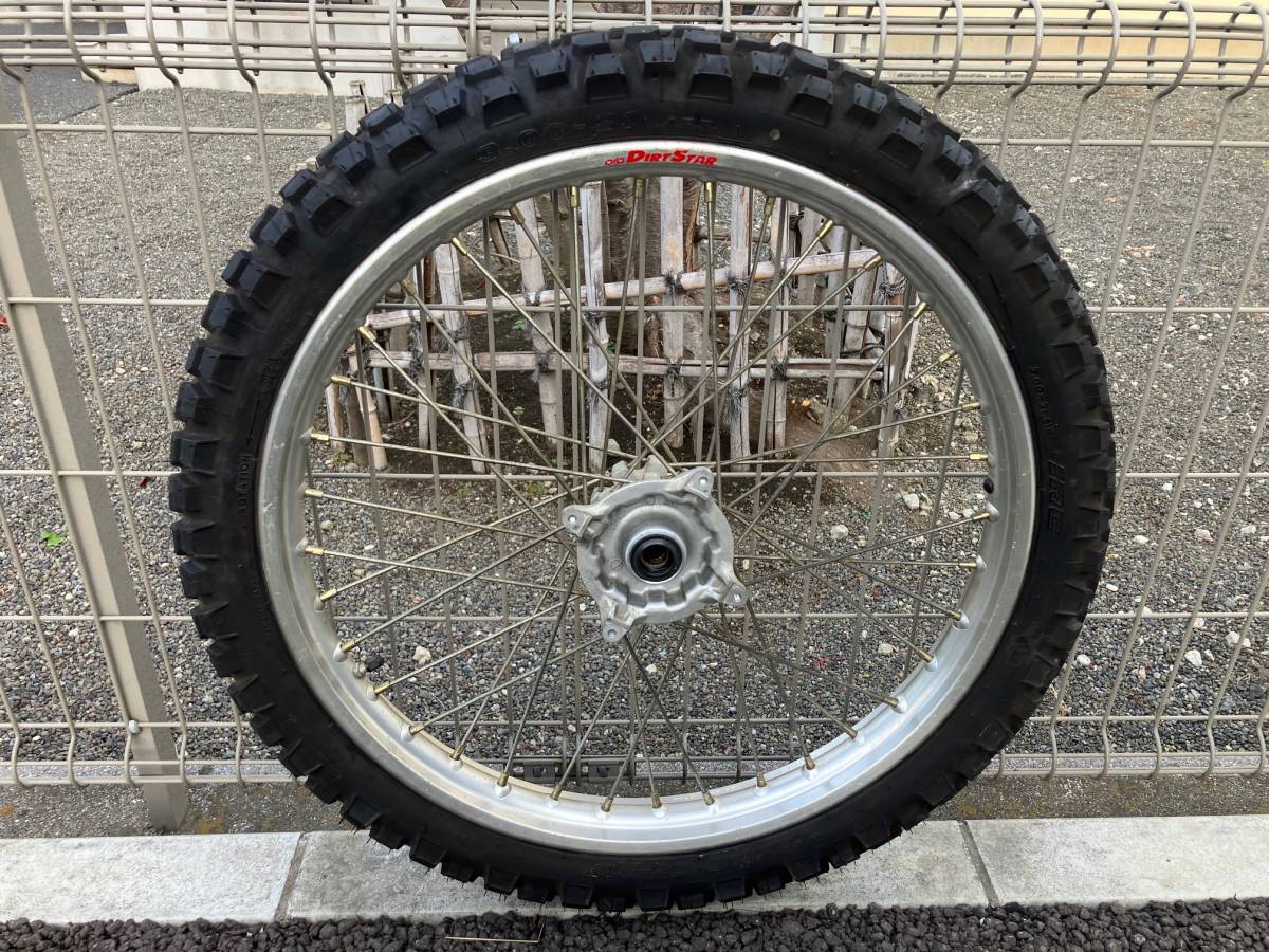 定番人気，限定SALE XR250 MD30 純正フロントホイール ホンダ