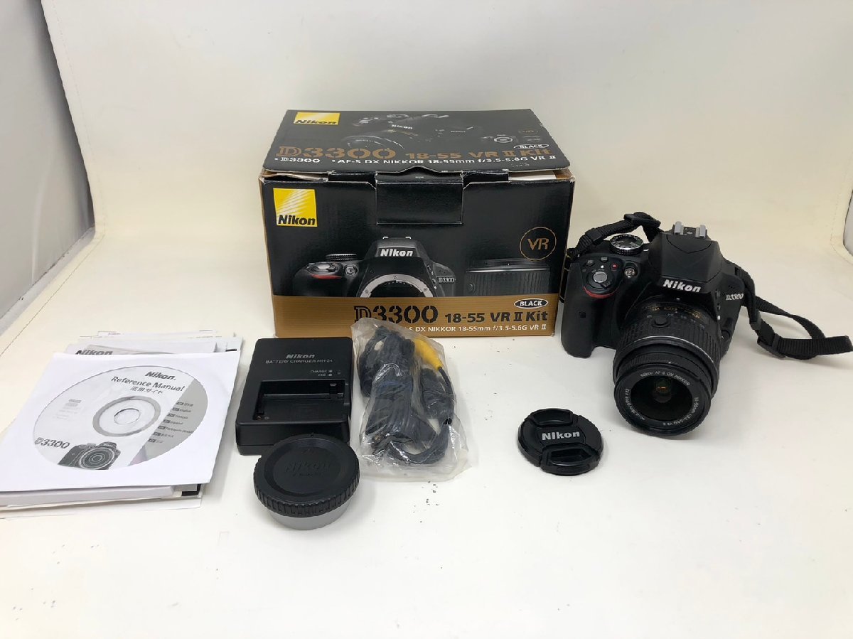 ◇Nikon ニコン デジタル一眼レフカメラ D3300 18-55VRⅡkit レンズ 