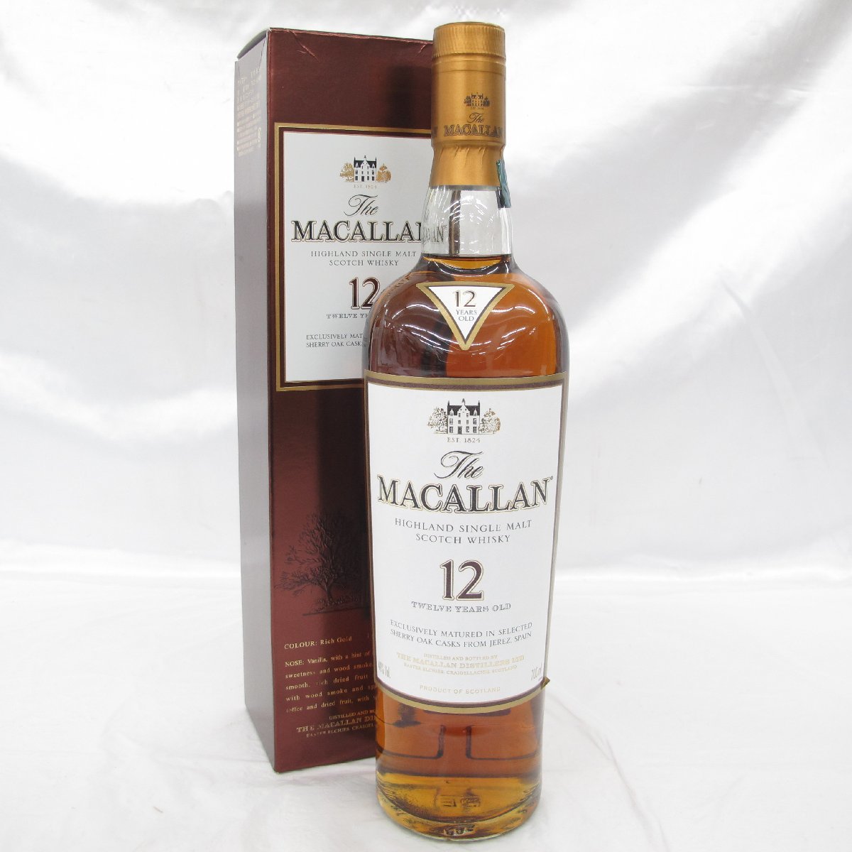 未開栓】The MACALLAN ザ・マッカラン 12年 シェリーオーク 旧 