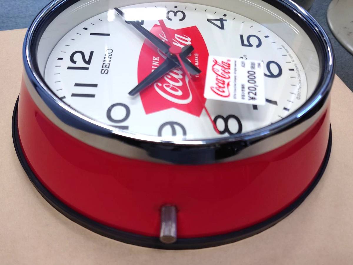 コカコーラ Coca-Cola ヴィンテージ 時計 掛け時計