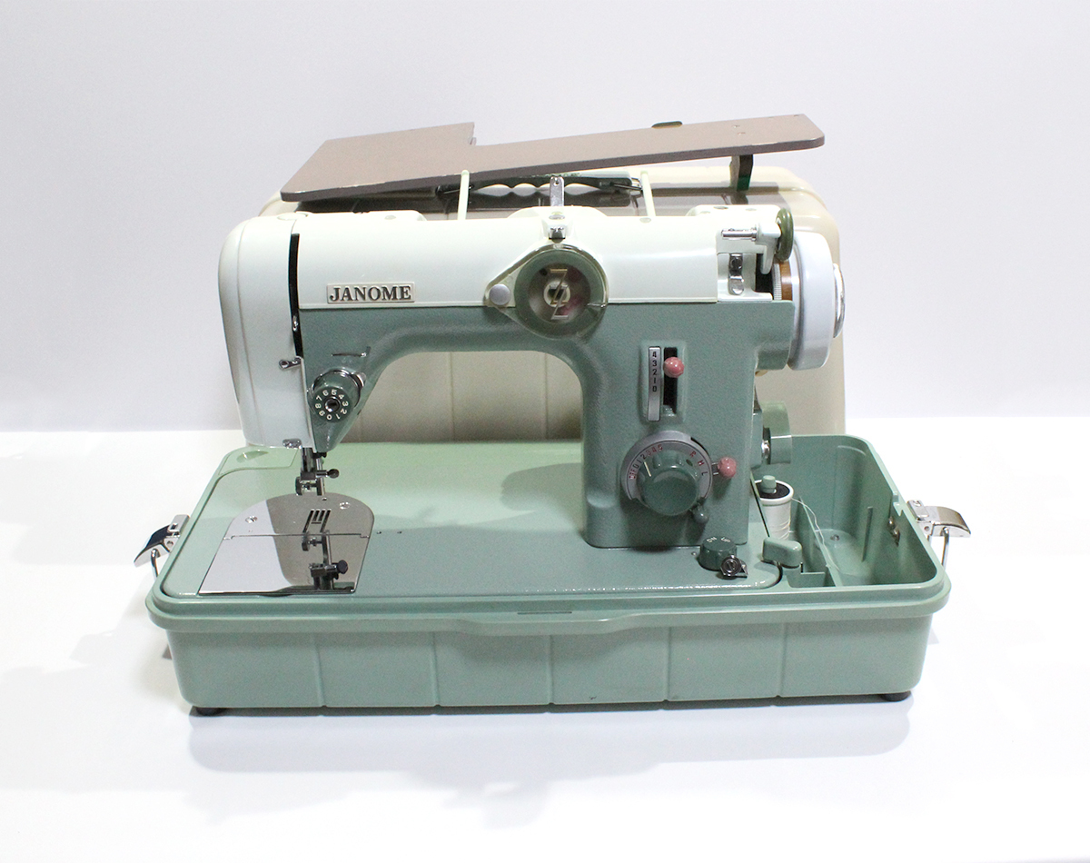 JANOME ミシン レトロ ジャノメ 0 MODEL 電子ミシン フット 