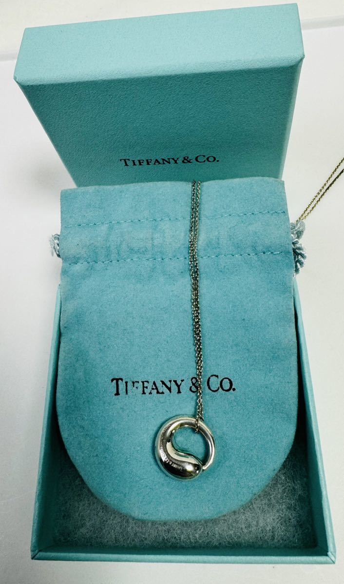 ◎ TIFFANY＆Co. エターナルサークル ネックレス SV925 シルバー