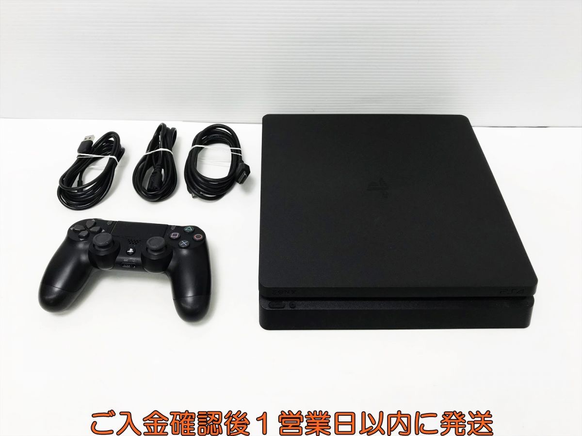 【1円】PS4 本体 セット 500GB ブラック SONY PlayStation4 CUH-2200A 初期化/動作確認済 プレステ4 H08-080yk/G4