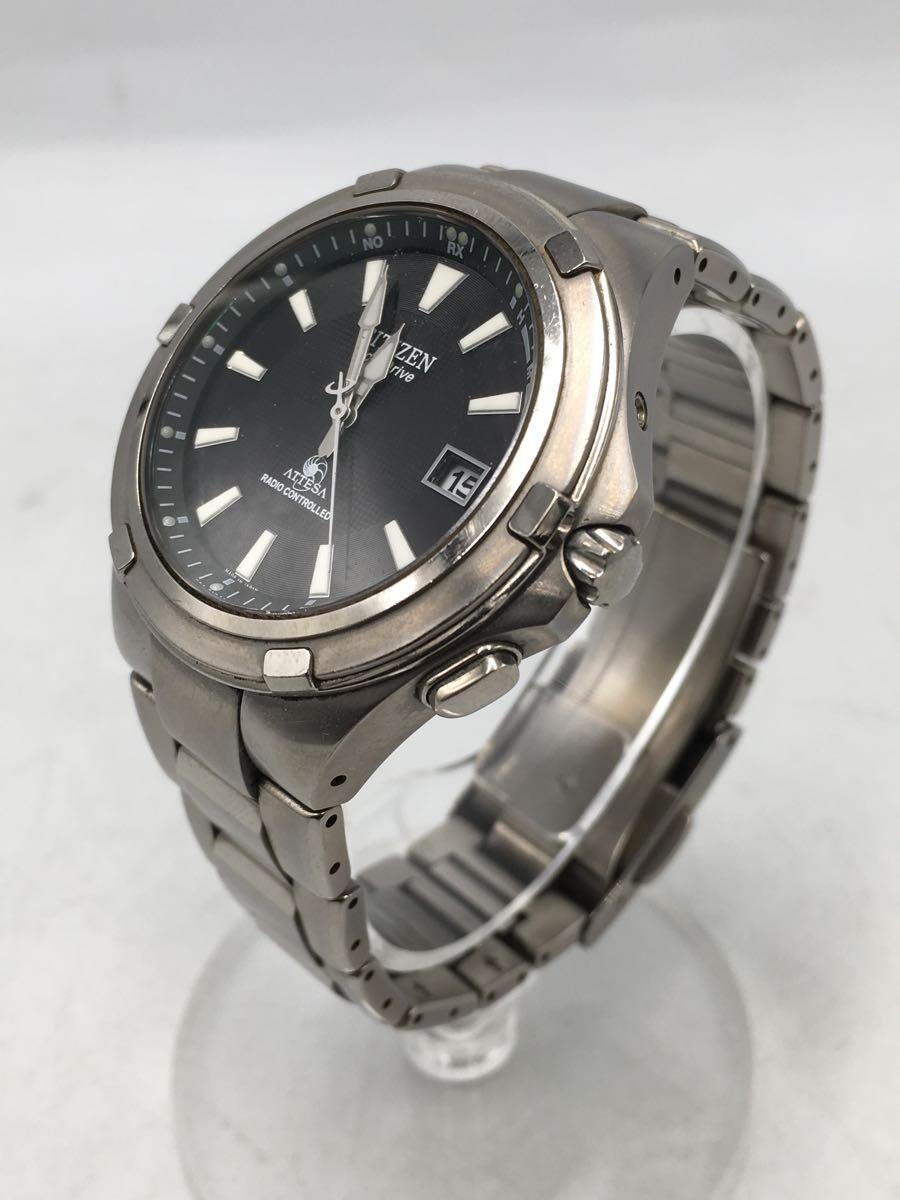 CITIZEN◇CITIZEN/ソーラー腕時計/アナログ/ステンレス/H410-T003907 