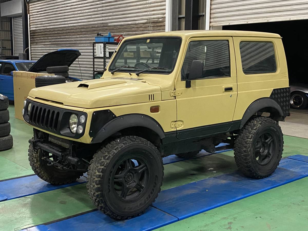 初売りセール 即決激安 ジムニー JA22 MT マニュアル リフトアップ 
