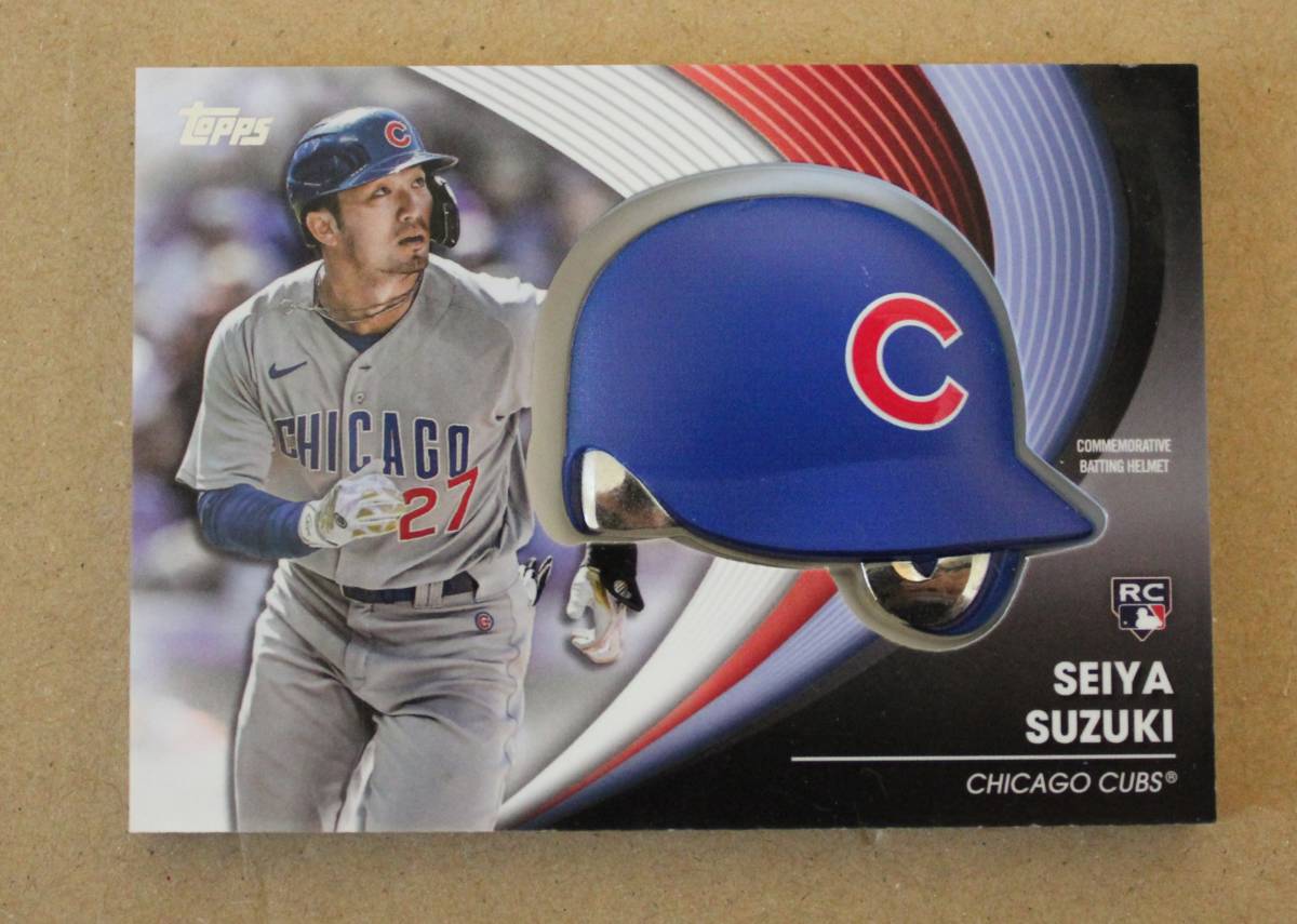 2022年 topps MLB シカゴ・カブス 鈴木誠也 ROOKIE バッティング