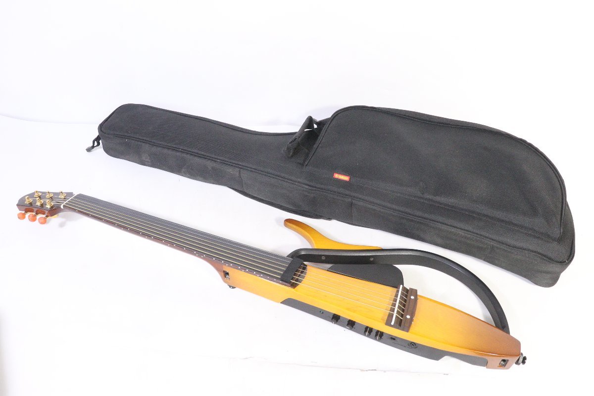 ト足】CC252CAA08 美品 YAMAHA ヤマハ サイレントギター 楽器 ギター 