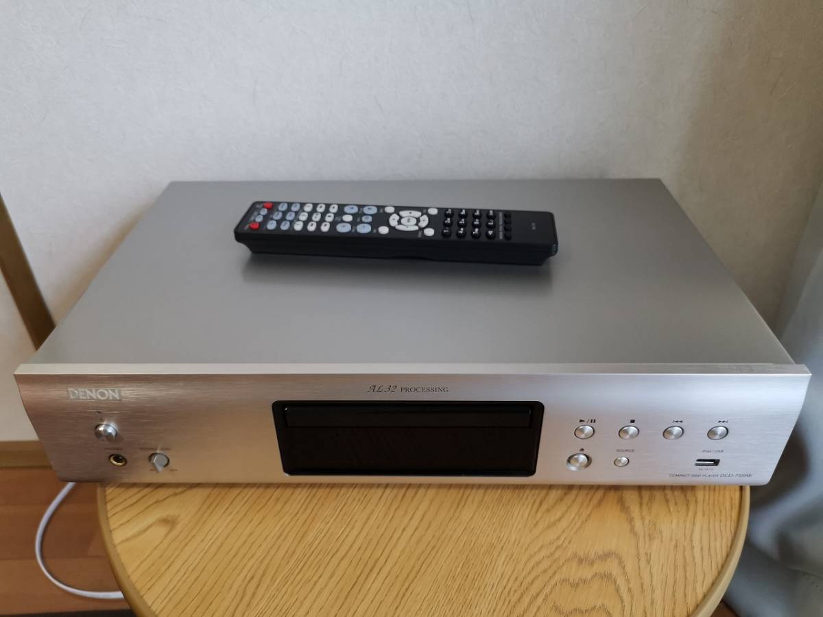 DENON デノン DCD-755AE CDプレーヤー リモコン付 美品！（美品・動作 