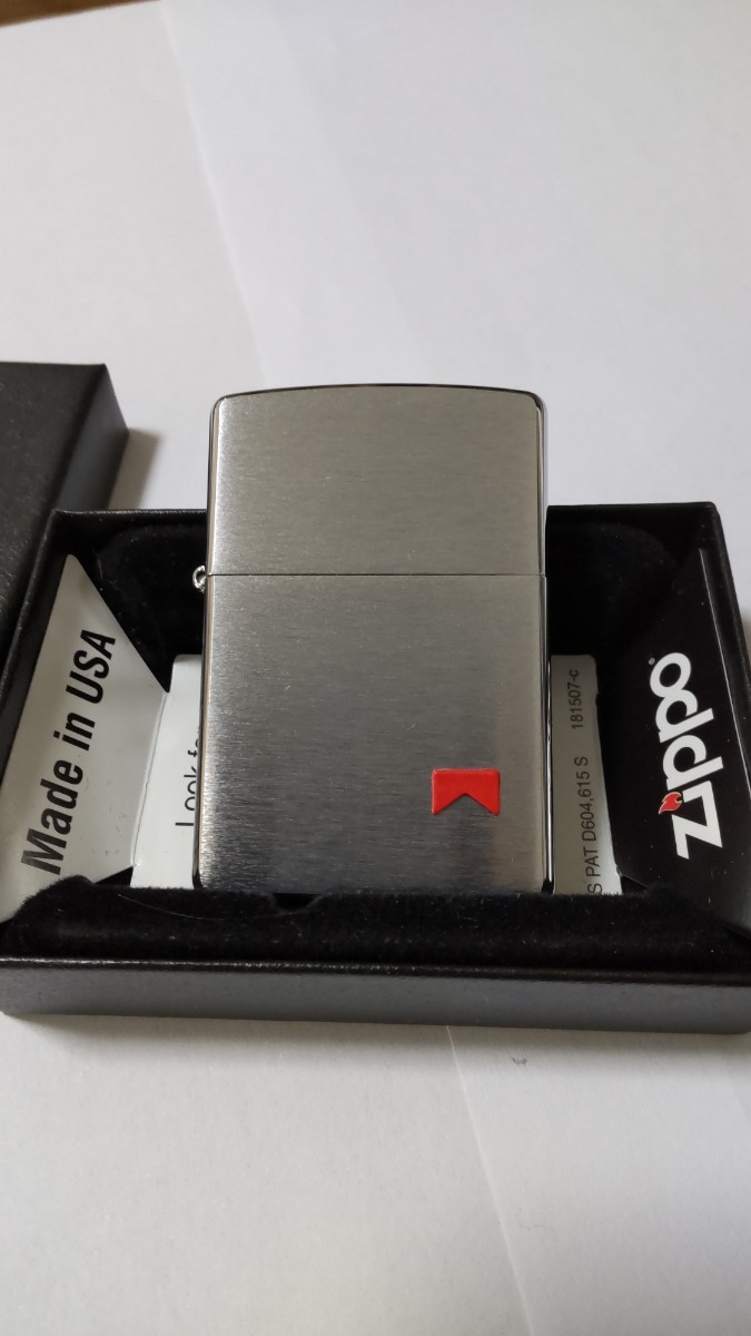 未使用 Marlboro Zippo マルボロ ジッポー サイドロゴ入り ＃200 2005 