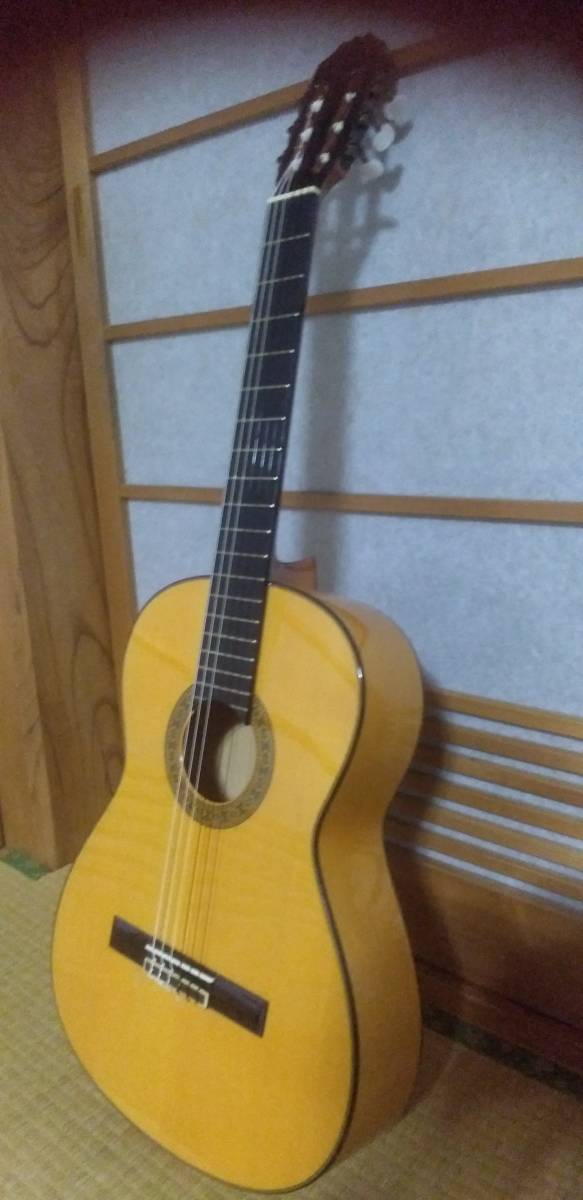 総単板 フラメンコギター スペイン製 ARIA AC150F ハードケース付き  