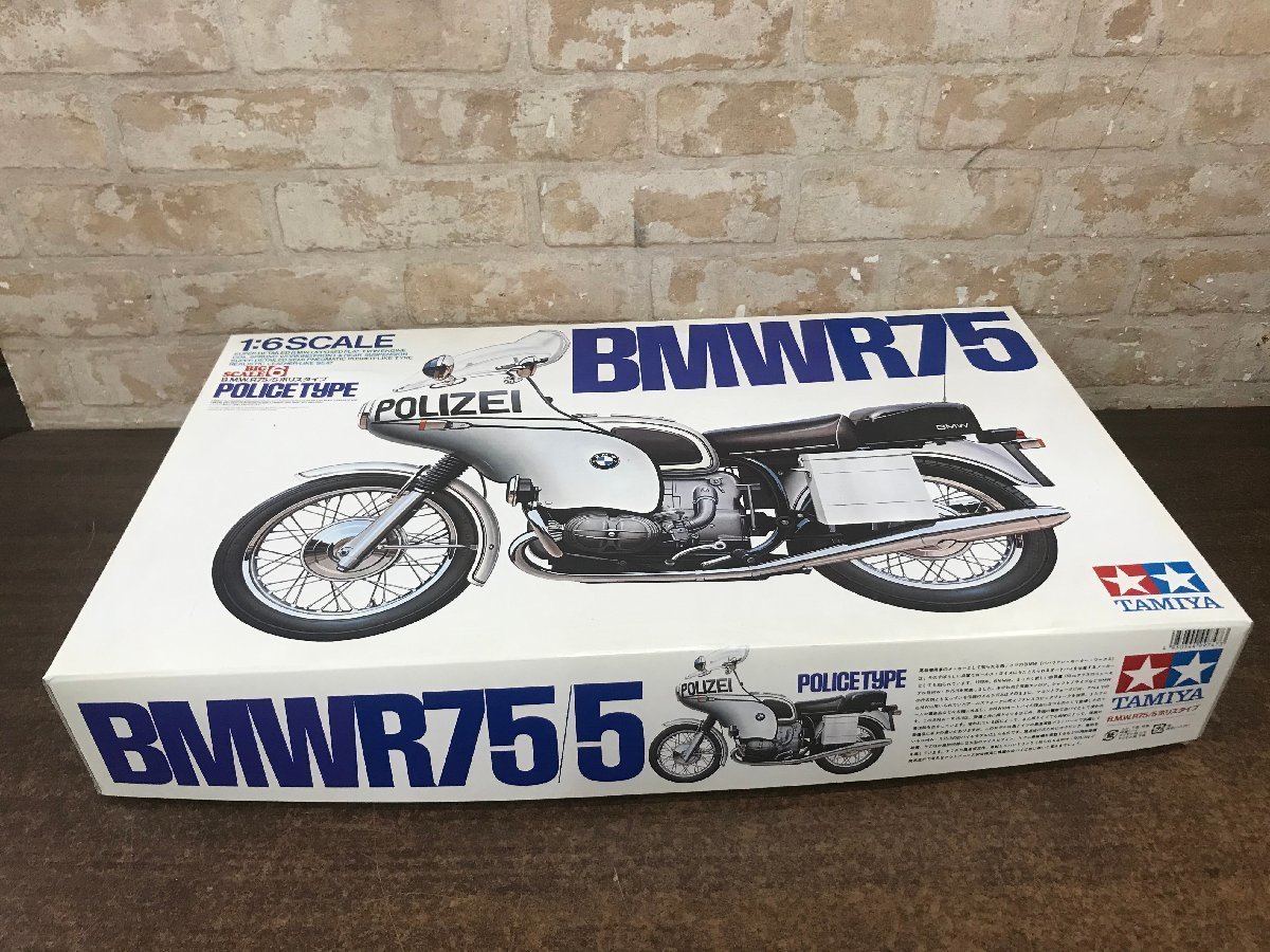 ☆未組立☆ タミヤ TAMIYA 1/6 BMW R75/5 ポリスタイプ(オートバイ 