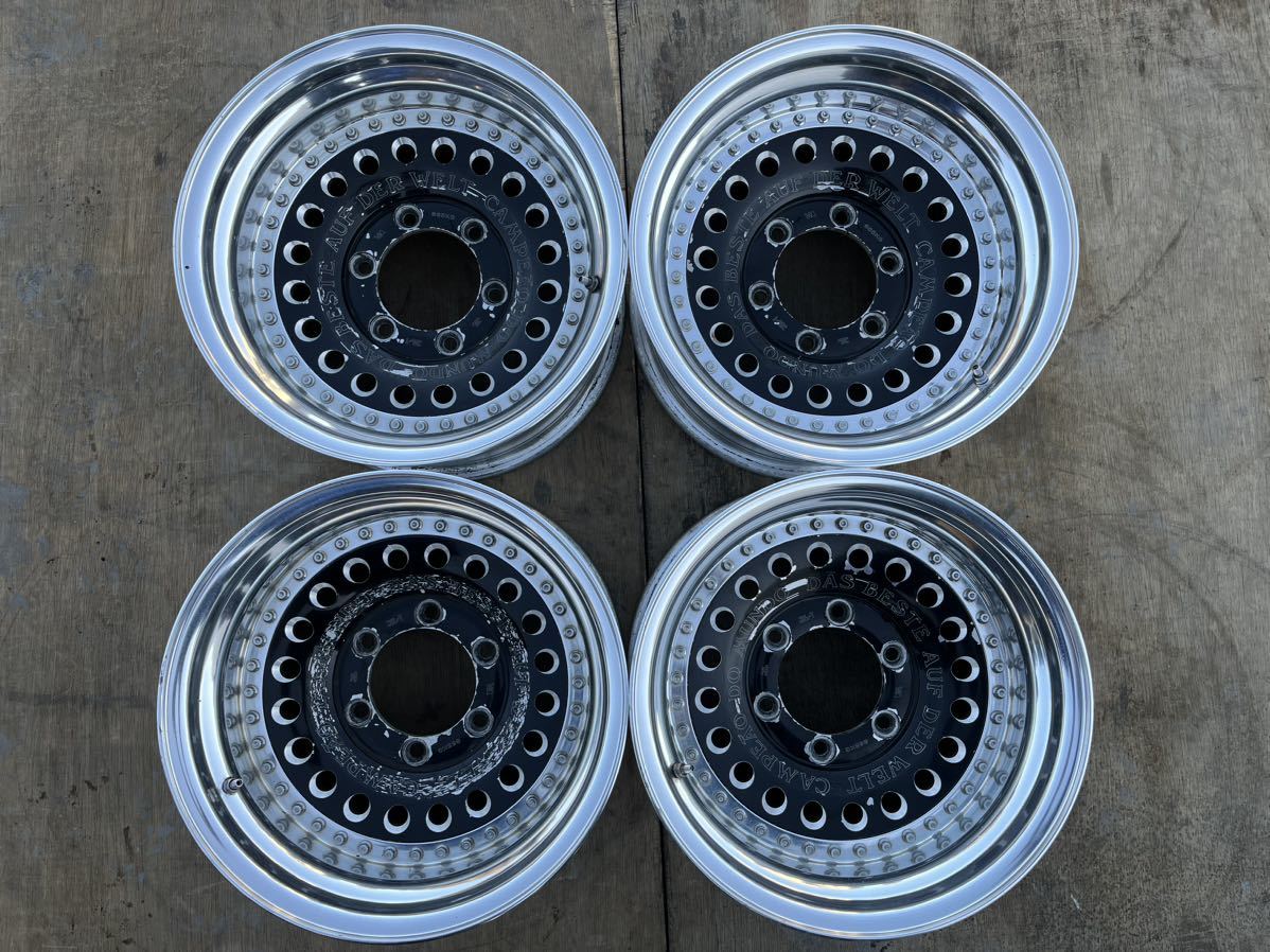 EPSILON CAMPEAO DO MUNDO 15x8J ET-25 PCD139.7 6H アルミホイール 4 